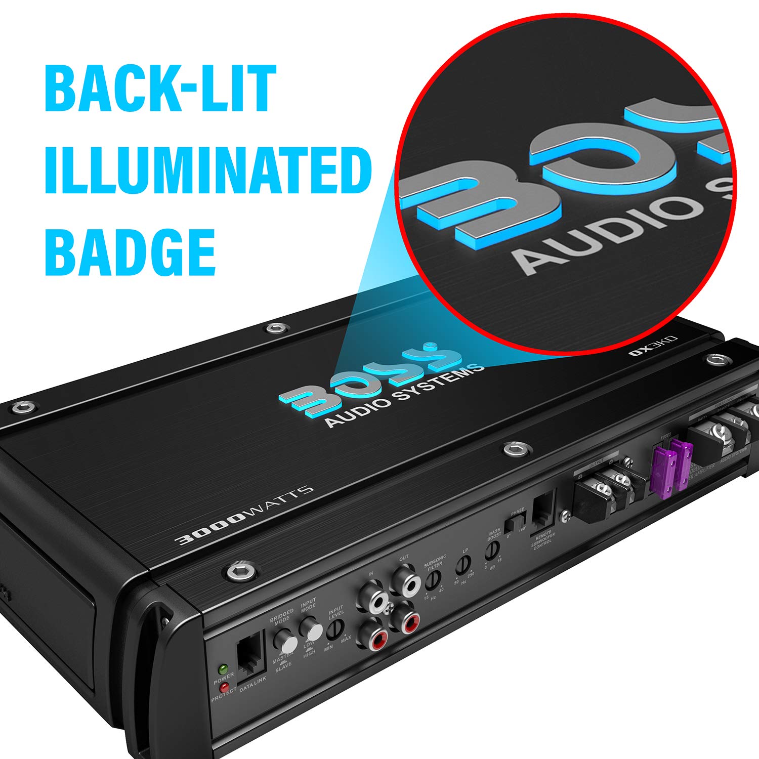 Foto 5 pulgar | Amplificador De Coche Boss Audio Ox3kd Onyx 3000w Class D 1 Ohm - Venta Internacional.