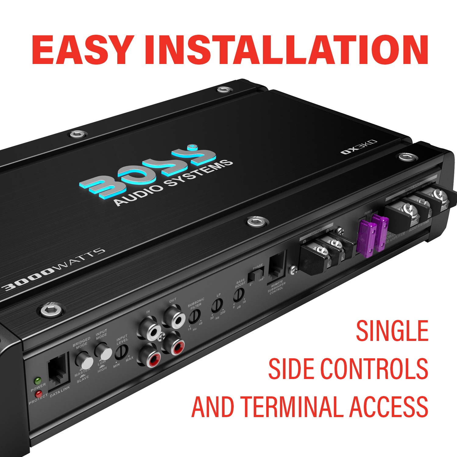 Foto 6 pulgar | Amplificador De Coche Boss Audio Ox3kd Onyx 3000w Class D 1 Ohm - Venta Internacional.