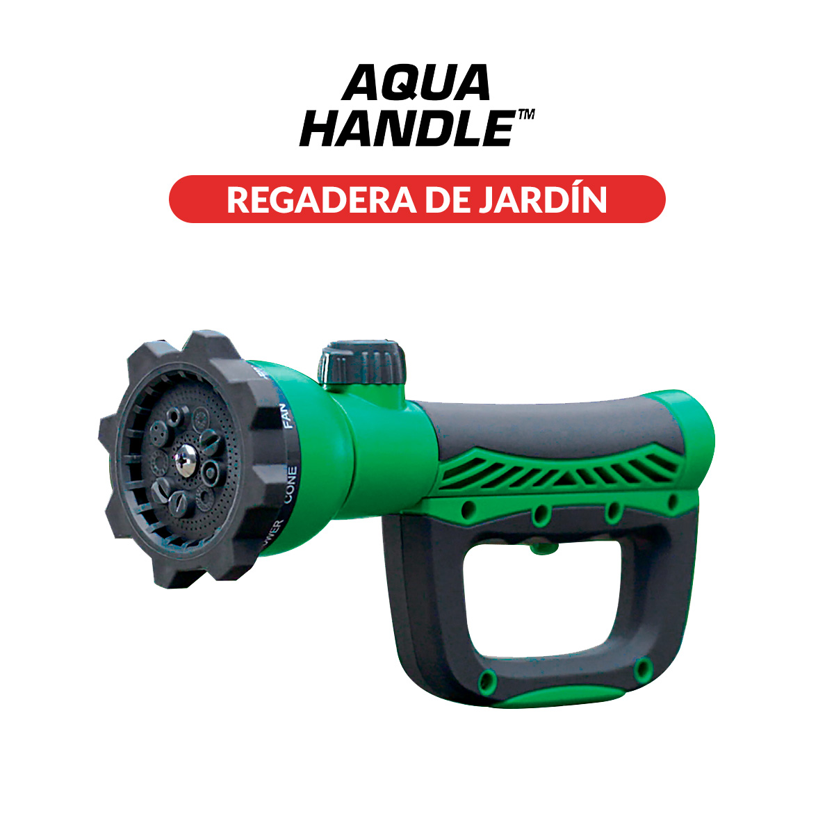 Foto 4 pulgar | Manguera 15m y Agarradera Movible Tv Ofertas Pocket Hose Y Aqua Handle Color Negro Dúo Jardín Con 6 Niveles de Intens