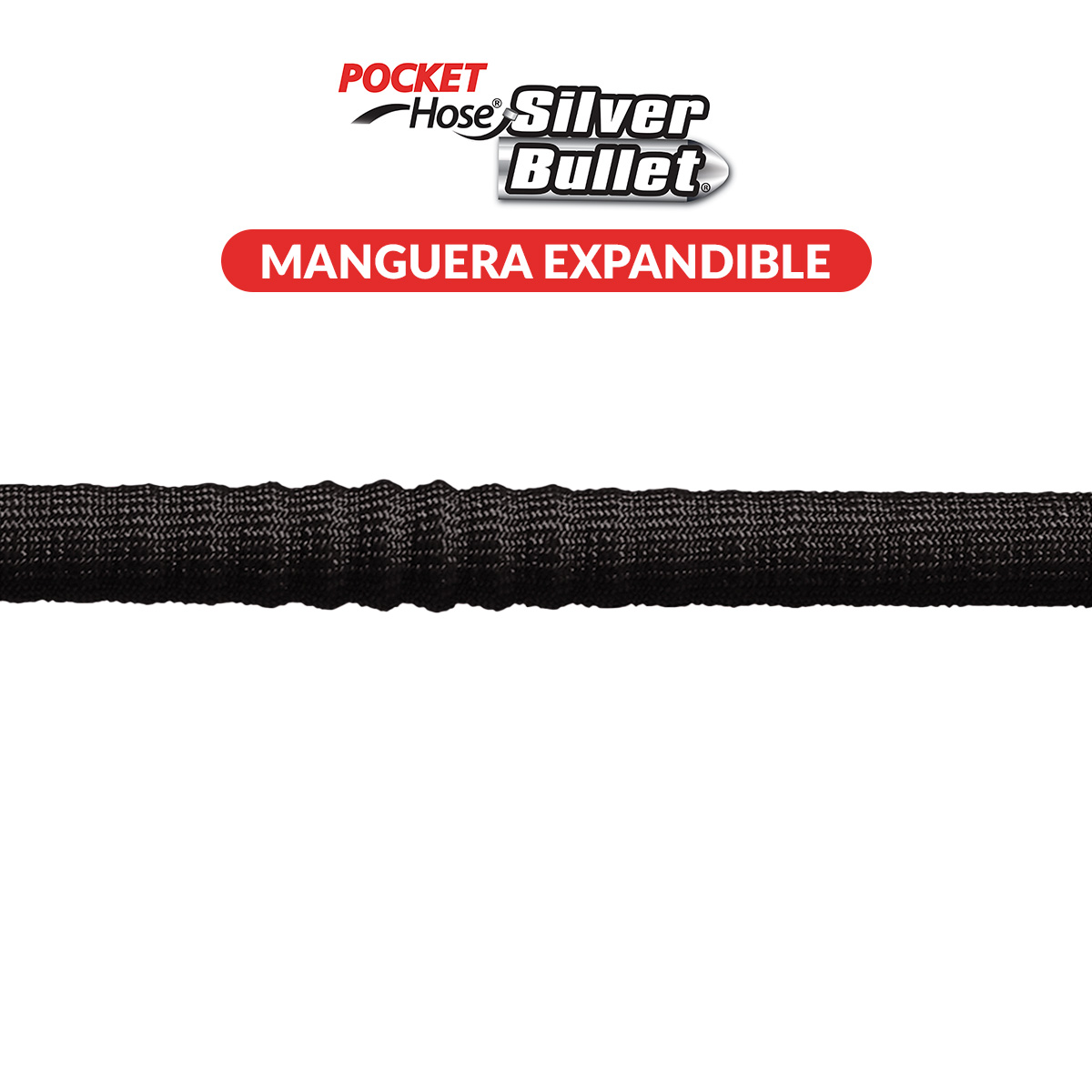 Foto 5 pulgar | Manguera 15m y Agarradera Movible Tv Ofertas Pocket Hose Y Aqua Handle Color Negro Dúo Jardín Con 6 Niveles de Intens