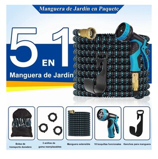 Foto 2 | Manguera Extensible de Jardín 15 m Eo Safe Imports ESI-388 Multicolor