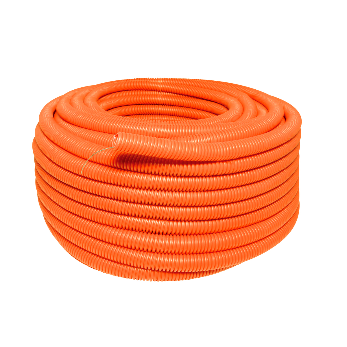 Manguera Flexible 50m Naranja Reforzada Resistente Surtek