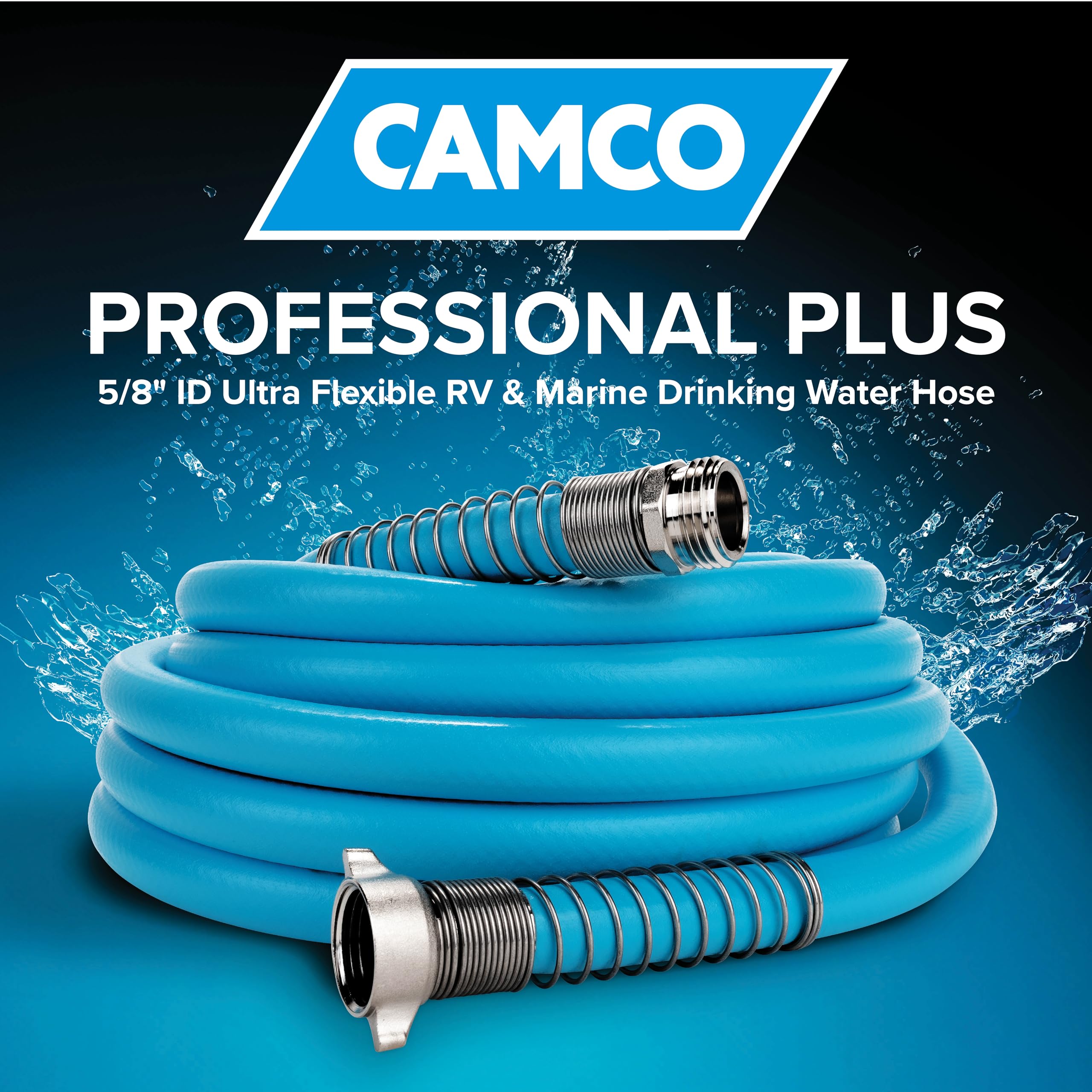 Foto 3 pulgar | Manguera De Agua Potable Camco Evoflex Para Autocaravanas De 25 Pies Con Acero Inoxidable - Venta Internacional.