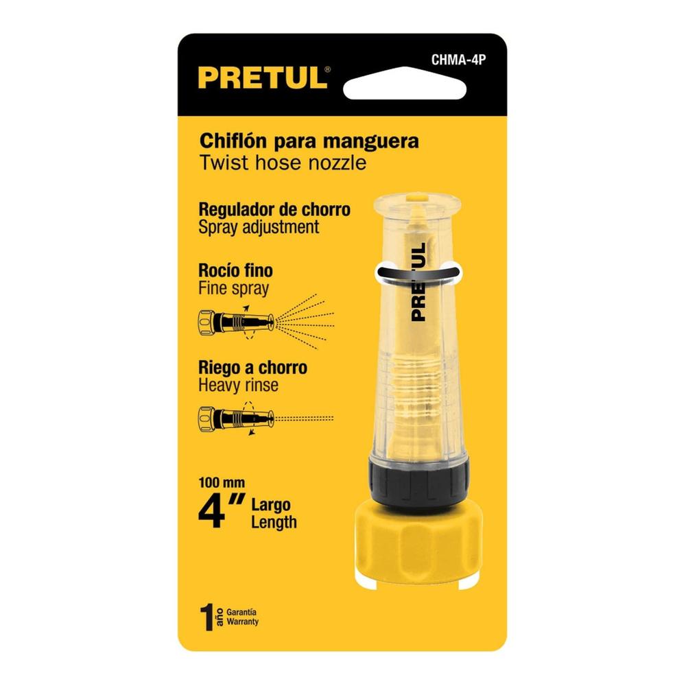 Foto 3 pulgar | Chiflón De Plástico Para Manguera 4'' Pretul