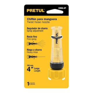 Foto 2 | Chiflón De Plástico Para Manguera 4'' Pretul