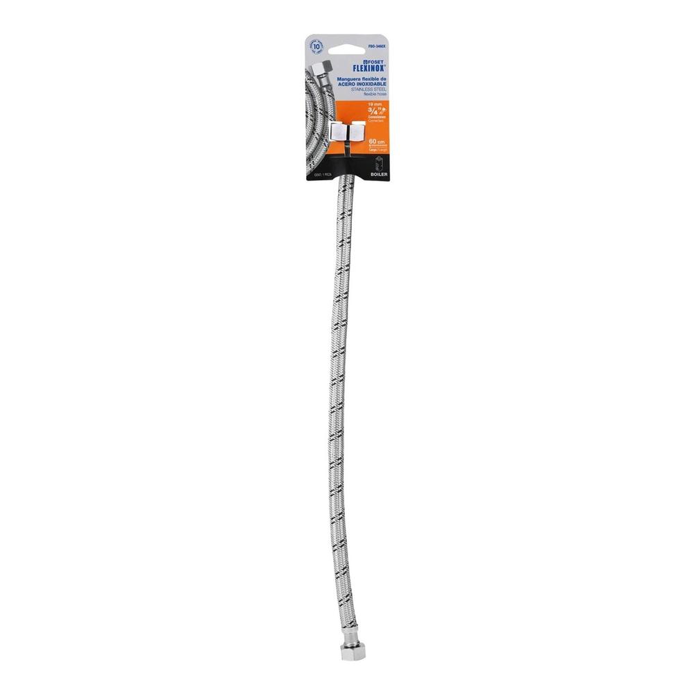 Foto 2 pulgar | Manguera De Hule 3/4 X 3/4'' 60cm Uso General Foset Fbo-3460x