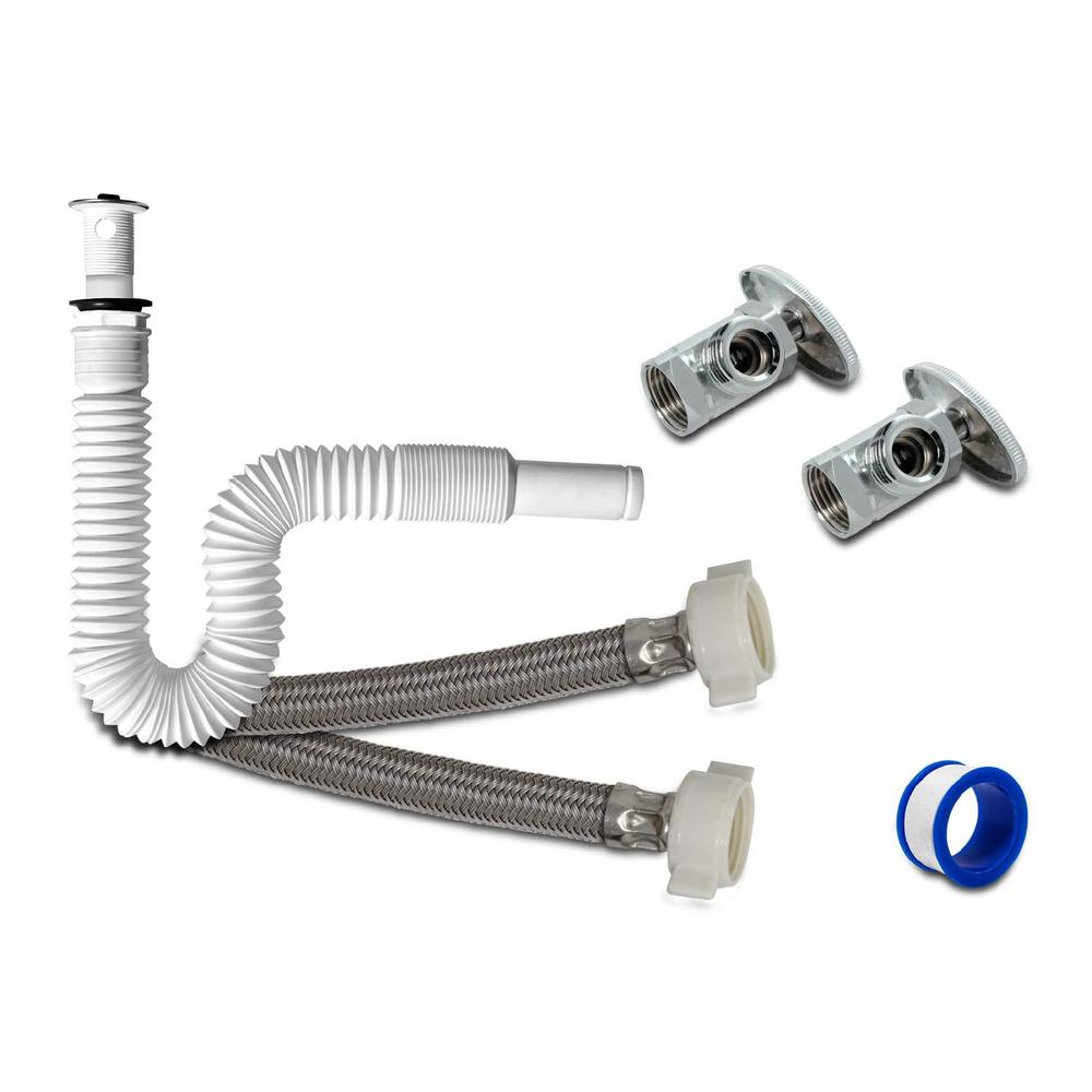 Foto 1 | Kit De Mangueras Y Válvulas Para Lavabo Residencial Miber