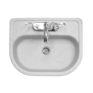 Foto 3 | Lavabo Color Poligranito Con Mezcladora
