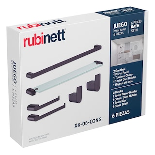Foto 2 | Accesorios para Baño Rubinett 6 Piezas