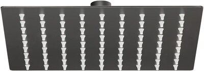 Foto 7 | Regadera Cuadrada Cnx color Negro Mate de 8''