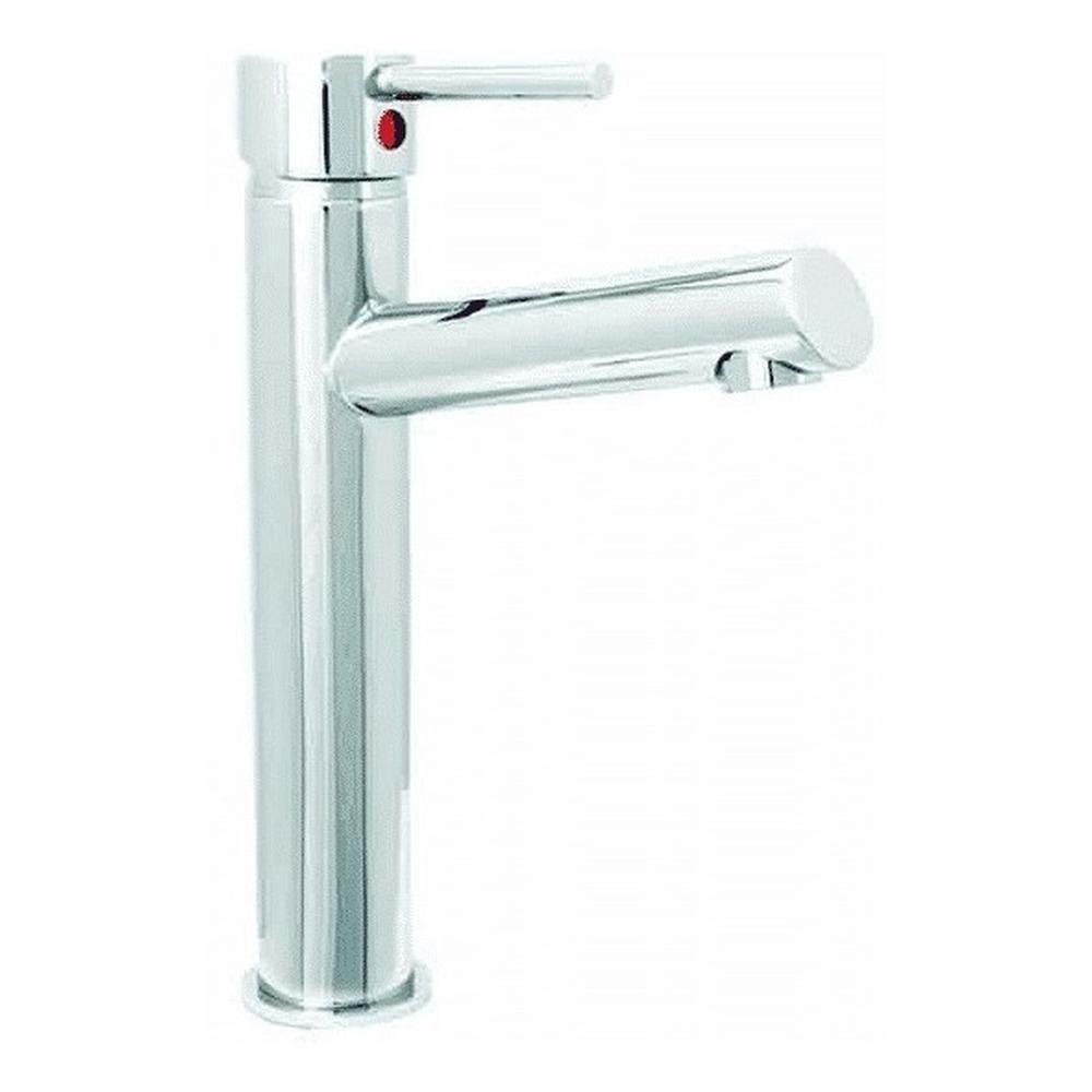 Llave Monomando Alto Ecológico para Lavabo Dica 4426 color Plata