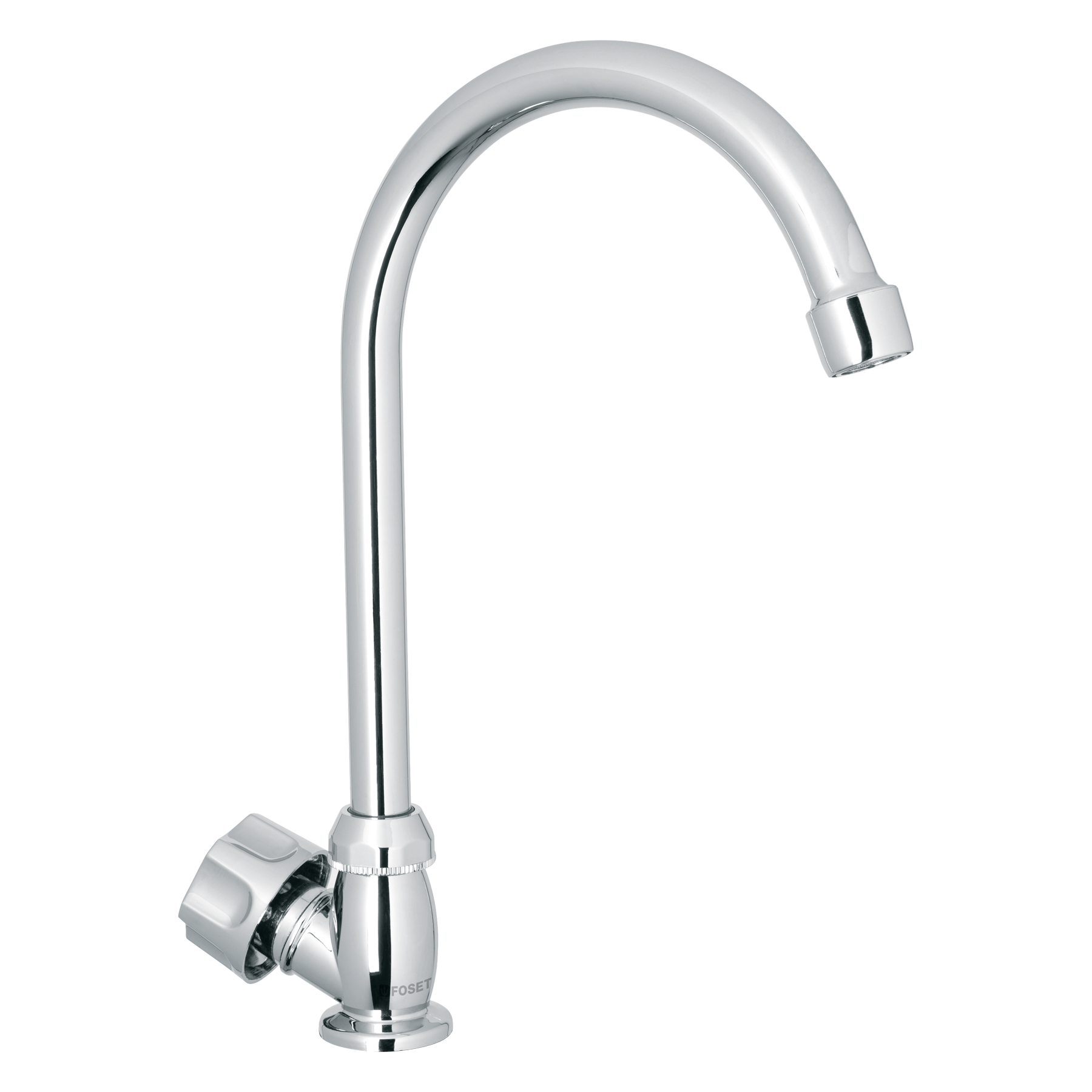 Foto 1 | Llave Individual Para Fregadero, Abs, Cuello Curvo, Foset, COLOR GRIS