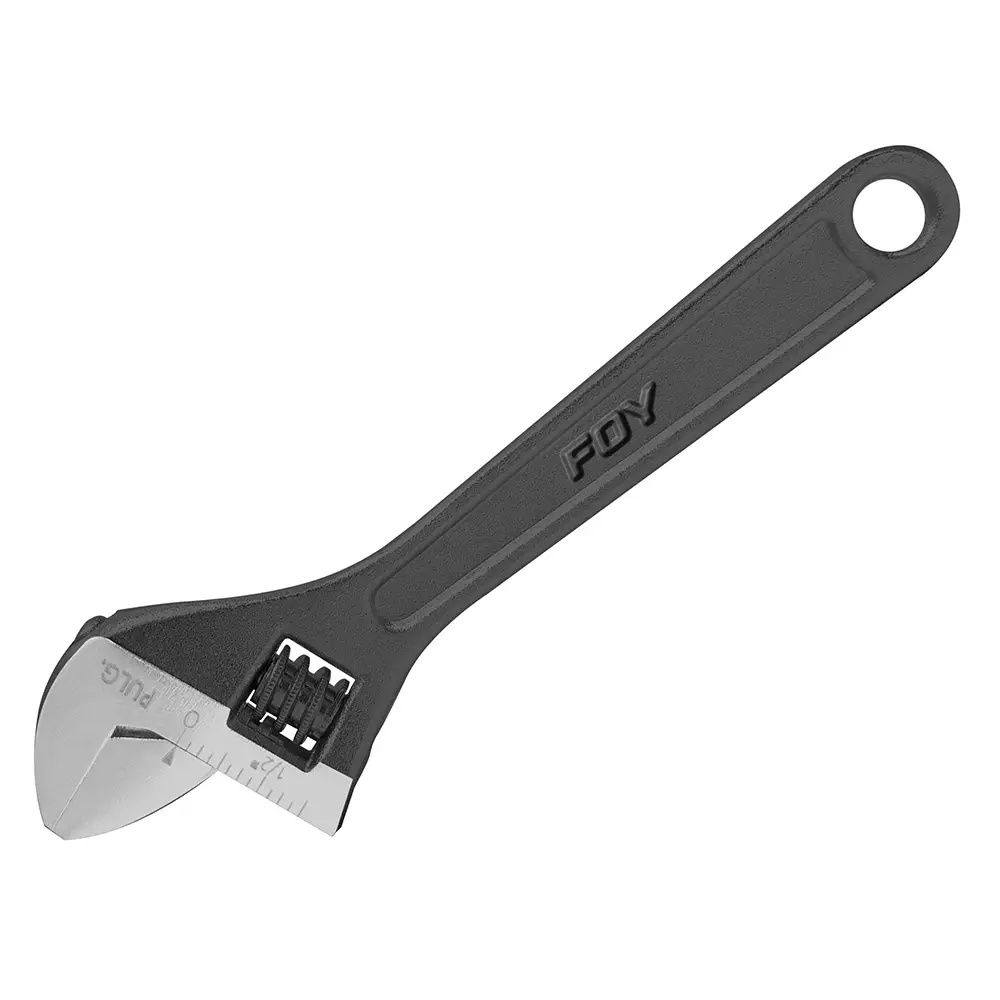 Llave Perico Ajustable 8 Pulgadas Pavonada Acero Forjado