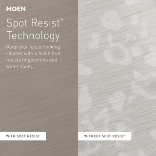 Foto 6 | Grifo De Baño Moen Ronan Spot Resist En Níquel Cepillado - Venta Internacional.