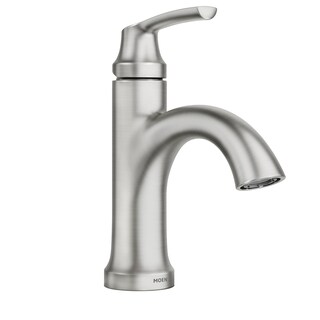 Foto 1 | Grifo De Baño Moen Wellton De Una Sola Manija En Níquel Cepillado - Venta Internacional.