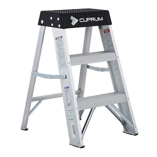Foto 1 | Escalerita De Aluminio De Uso Industrial C-2012-02n 136kg Cuprum