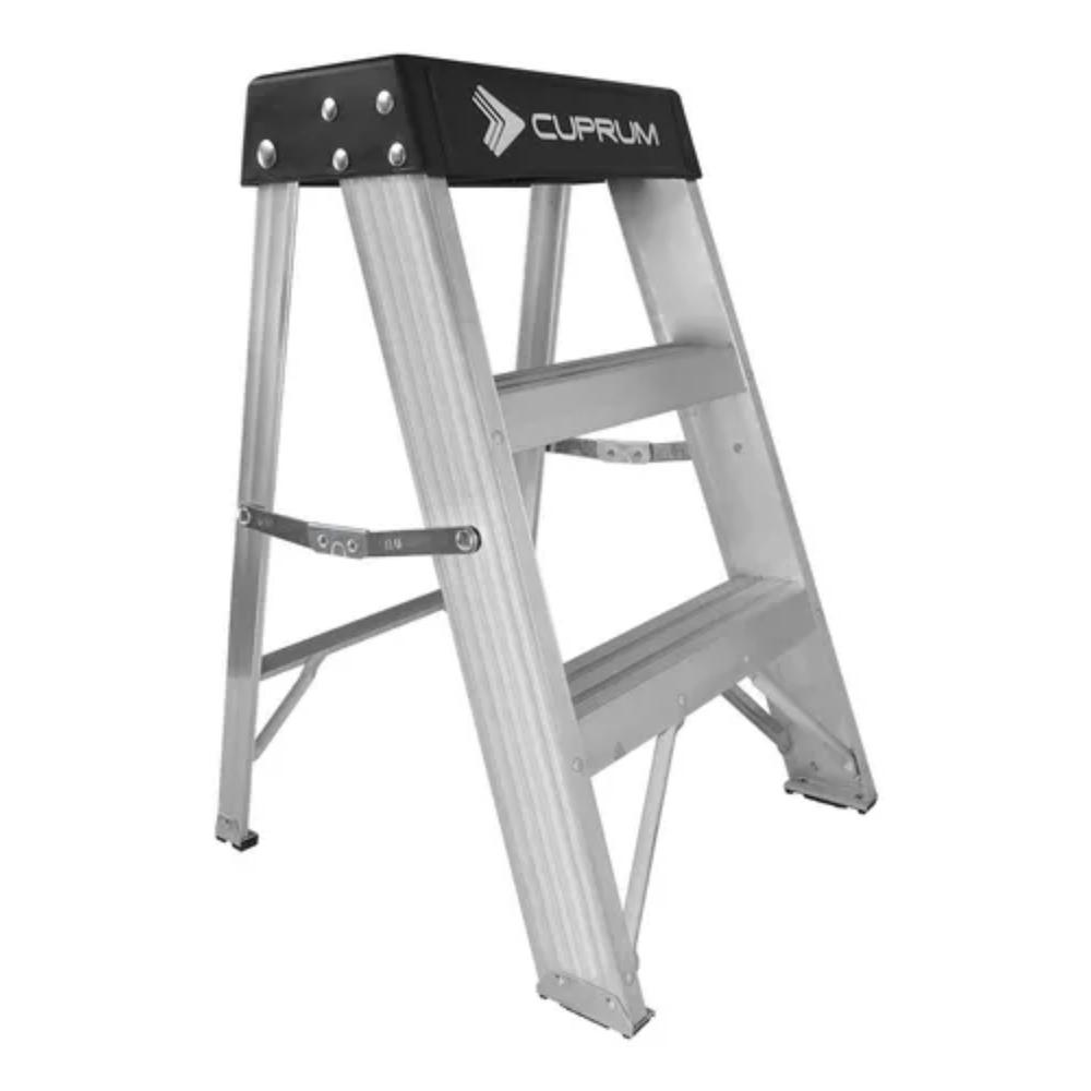 Foto 4 pulgar | Escalerita De Aluminio De Uso Industrial C-2012-02n 136kg Cuprum