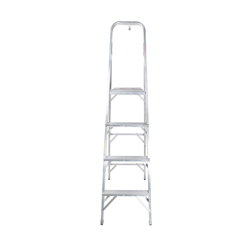 Foto 3 pulgar | Escalera Tubular Plegable Akron 3 Escalones 1.86 Mts C/barandal Y Plataforma De Aluminio