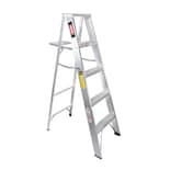 Escalera De Tijera Akron 4 Escalones 1.52mts De Aluminio