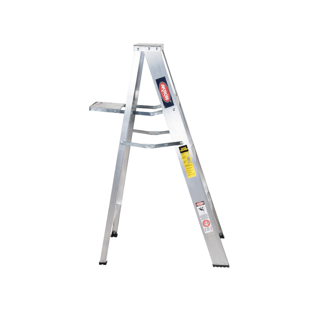 Foto 4 pulgar | Escalera De Tijera Akron 3 Escalones 1.22mts De Aluminio