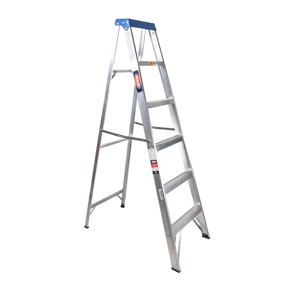 Escalera De Tijera Akron 5 Escalones 1.83mts De Aluminio