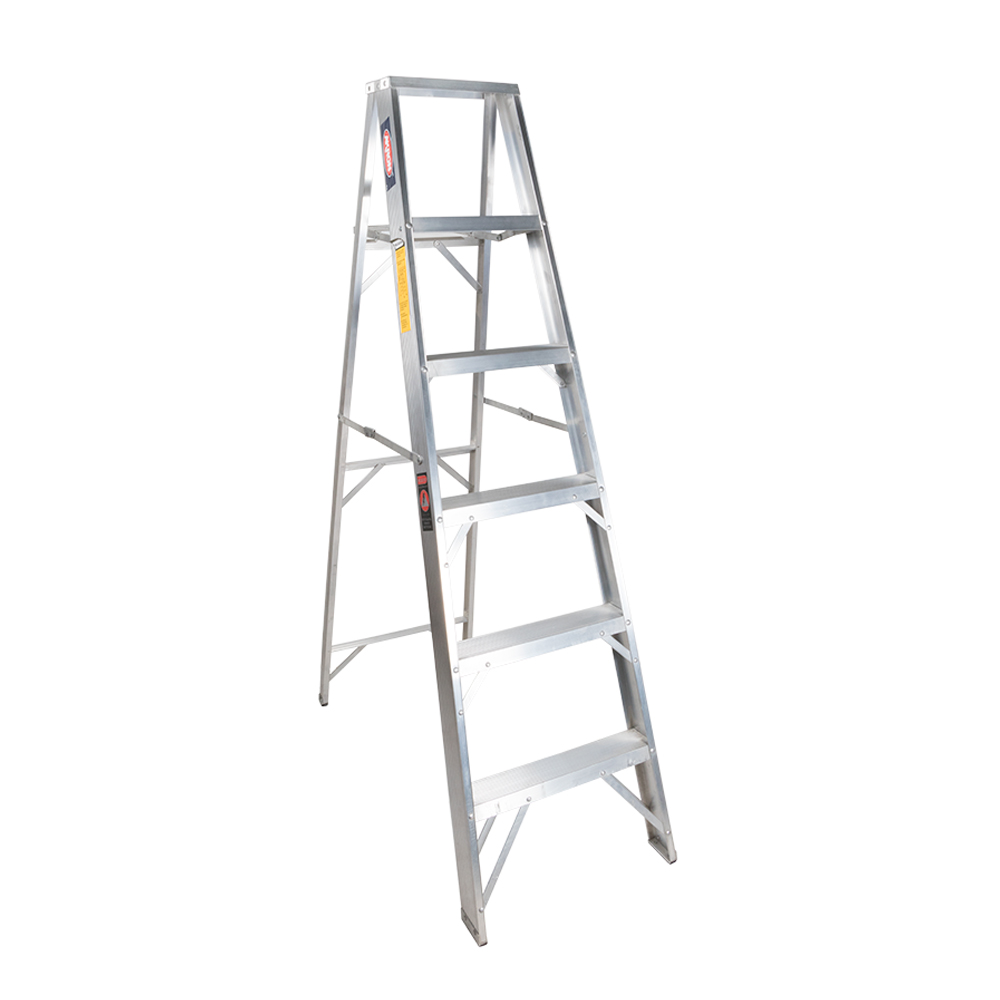Escalera De Tijera Akron 5 Escalones 1.83mts De Aluminio