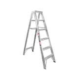 Escalera De Tijera Akron 5 Escalones 1.83mts De Aluminio