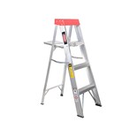 Escalera De Tijera Akron 3 Escalones 1.22mts De Aluminio