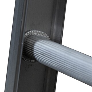 Foto 4 | Escalera Recta Akron 81-98al | De Aluminio | Altura 3.05m | 10 Peldaños | Uso Comercial (tipo Iii)