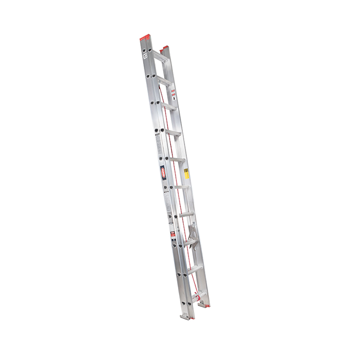 Foto 5 pulgar | Escalera De Extensión Akron 82-01 | De Aluminio | Altura Ajustable De 3.05m A 6.28m | 20 Peldaños | Uso Comercial