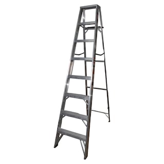 Foto 1 | Escalera De Tijera Akron 77-25 | De Aluminio | Altura 2.31m | 7 Peldaños | Uso Profesional (tipo Ii) Con Porta
