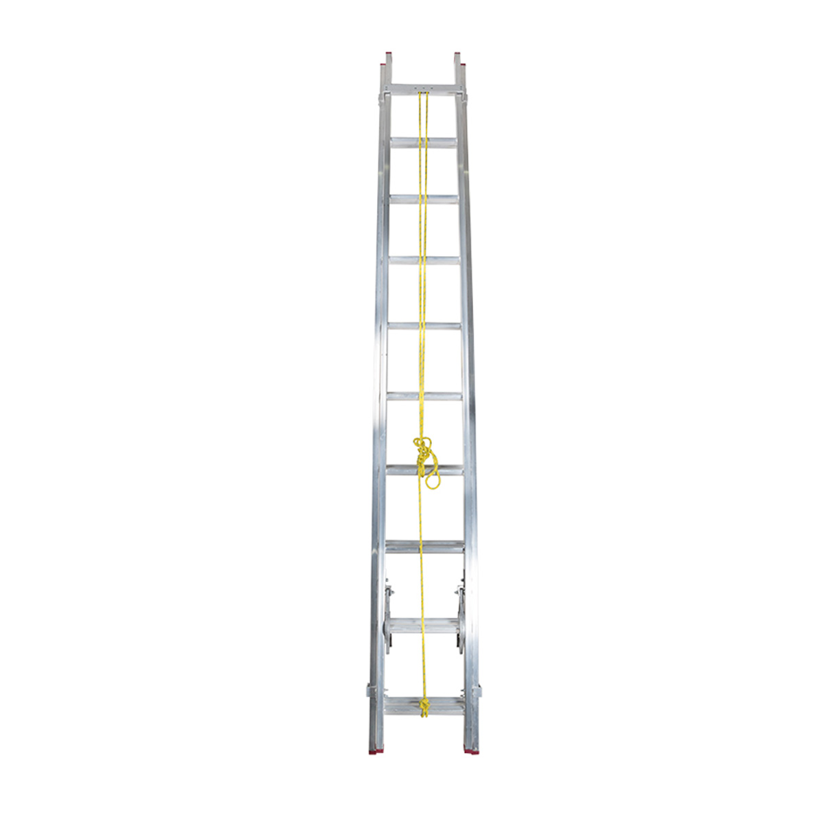 Foto 1 | Escalera De Extensión Akron 77-28 | De Aluminio | Altura Ajustable De 3.05m A 6.28m | 20 Peldaños | Uso Comercial
