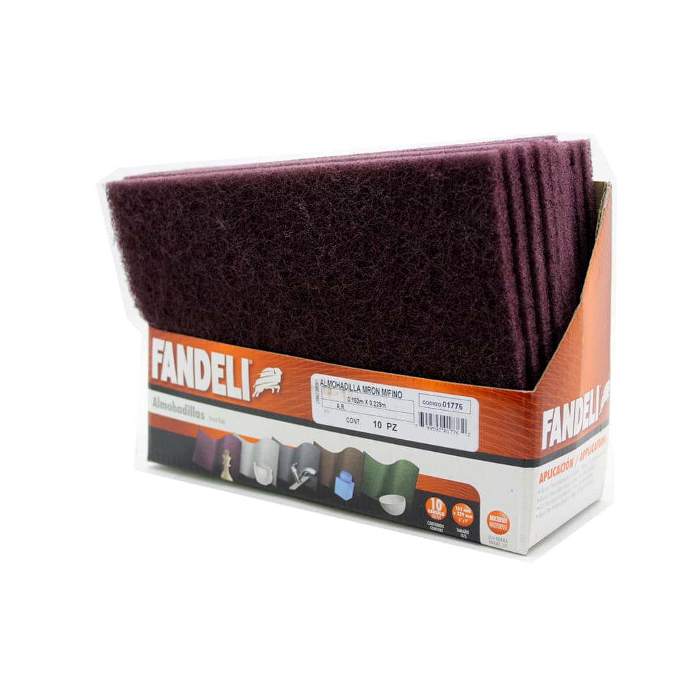 Fibra Fandeli 01776 6 Plg X 9 Plg 10 Piezas $377