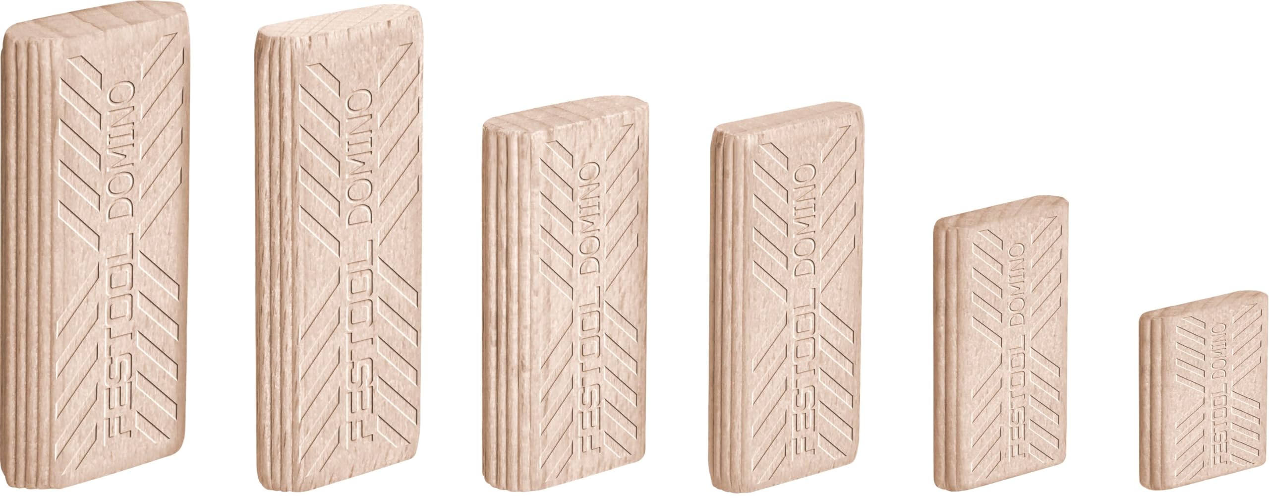 Tenon Festool 494939 De Domino, Madera De Haya, 6 X 20 X 40 Mm, 190 Unidades - Venta Internacional.