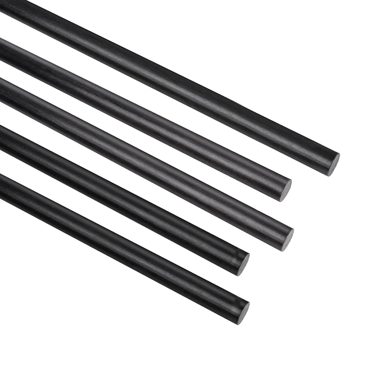 Foto 2 pulgar | Varilla De Fibra De Carbono Arris De 9,0 Mm De Diámetro, 400 Mm De Largo, 5 Piezas - Venta Internacional.