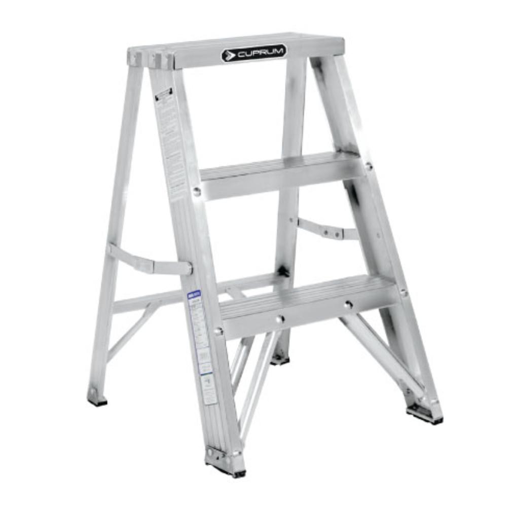 Foto 3 | Escalera Aluminio 2 Peldaños 150 Kg Cuprum 429-02n