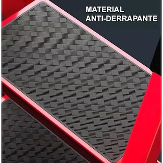 Foto 5 | Escalera Plegable Cjr Roja de 3 Niveles
