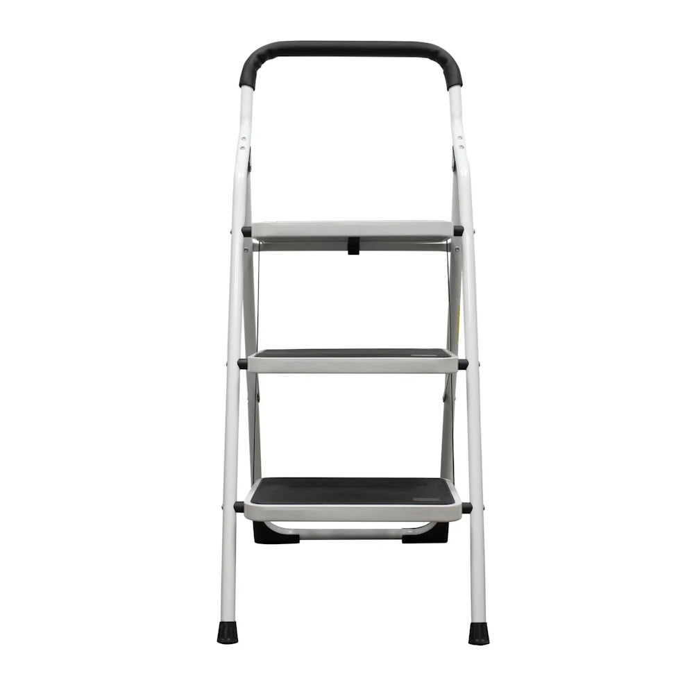 Foto 4 pulgar | Escalera Surtek Plegable Tipo Taburete Acero 3 Peldaños