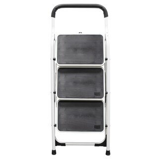 Foto 4 | Escalera Surtek Plegable Tipo Taburete Acero 3 Peldaños