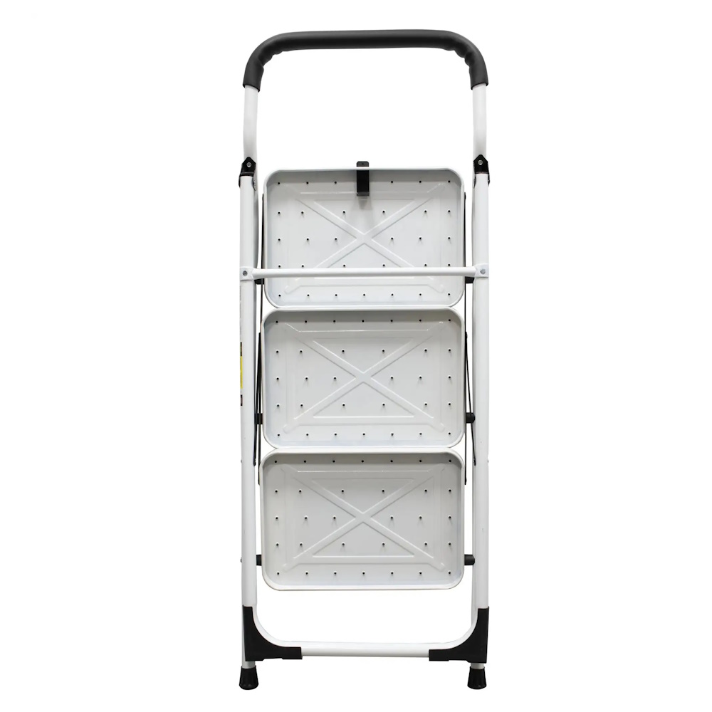 Foto 6 pulgar | Escalera Surtek Plegable Tipo Taburete Acero 3 Peldaños