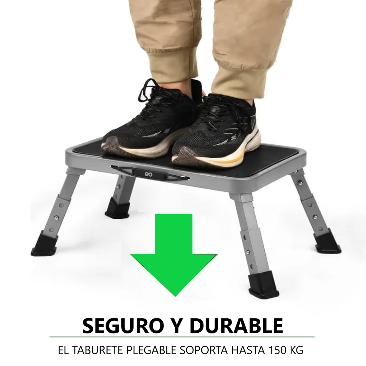 Foto 4 pulgar | Taburete Plegable Ajustable Eo Safe Imports Esi-18921
