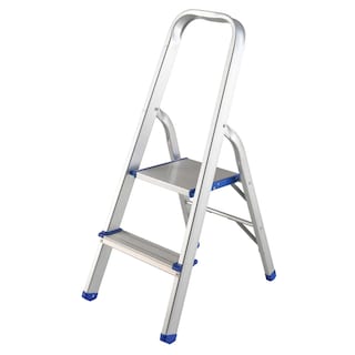 Foto 1 | Escalera Plegable Tipo Taburete Aluminio 2 Peldaños Surtek