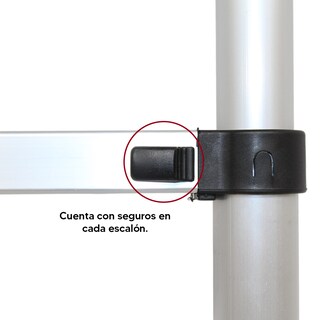 Foto 4 | Escalera Kecompras Telescópica de 2 m