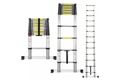 Foto 2 | Xtellar Escalera Telescópica Retráctil 3.8 Metros - Solución Compacta Y De Altura Ajustable Para Tus Proyectos