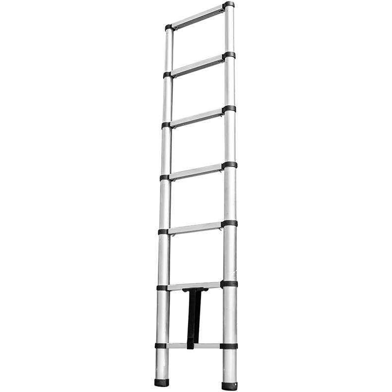 Foto 1 | Escalera Telescopica 3.2 M Plegable Aksi Aluminio 150 Kg