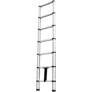 Foto 1 | Escalera Telescopica 3.2 M Plegable Aksi Aluminio 150 Kg