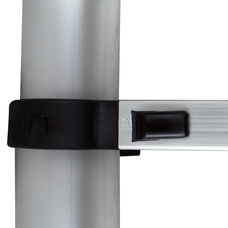 Foto 4 pulgar | Escalera Telescopica 3.2 M Plegable Aksi Aluminio 150 Kg