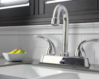 Foto 6 | Mezcladora Lavabo Dica 4” Bar Cuello Alto (cubierta Manerales Palanca Cartucho Ceramico)