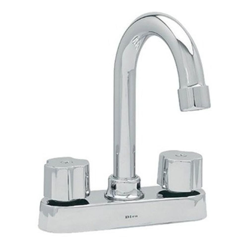 Foto 2 pulgar | Mezcladora Para Lavabo Tipo Bar Cubierta Cromo 4'' Dica 4060