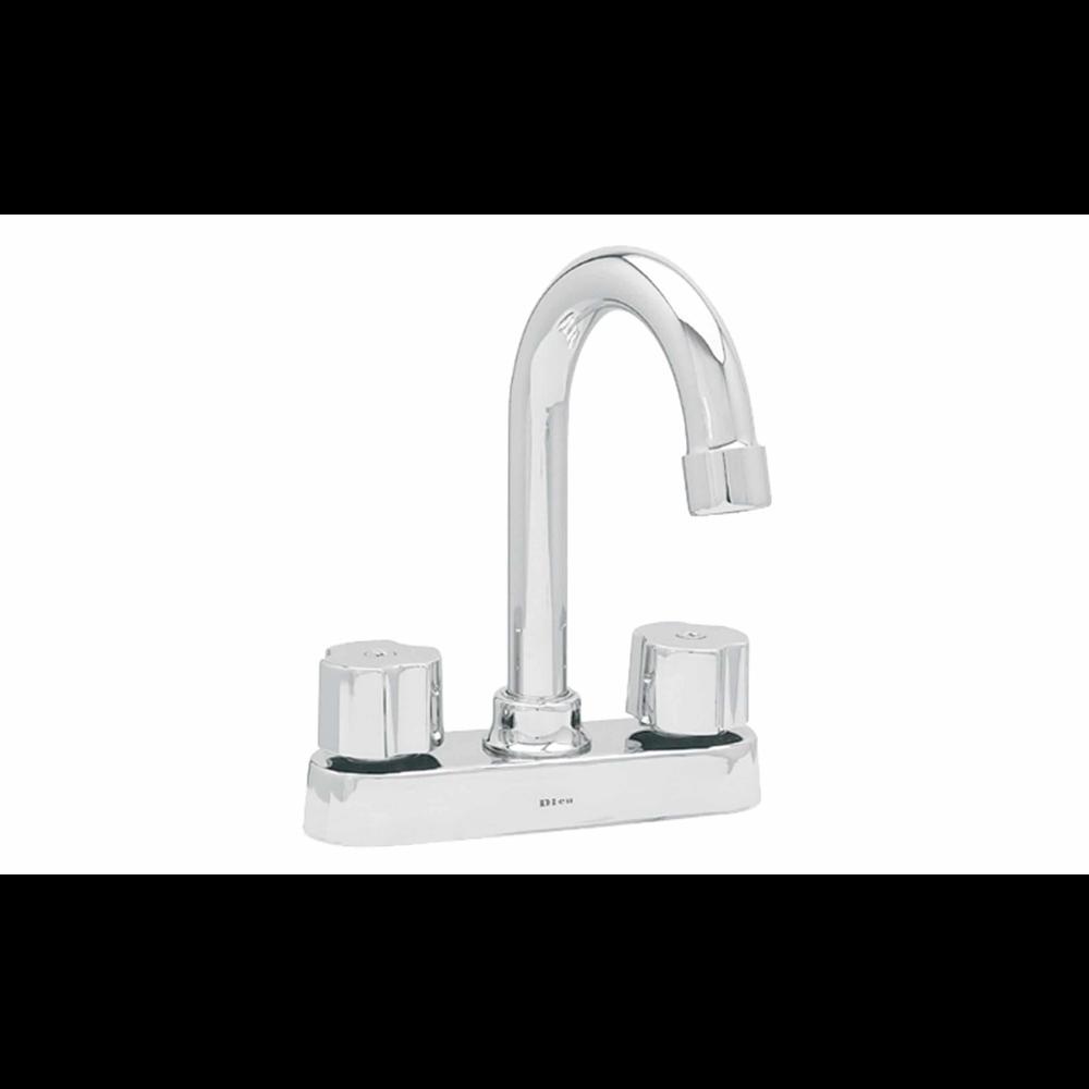 Foto 4 pulgar | Mezcladora Para Lavabo Tipo Bar Cubierta Cromo 4'' Dica 4060
